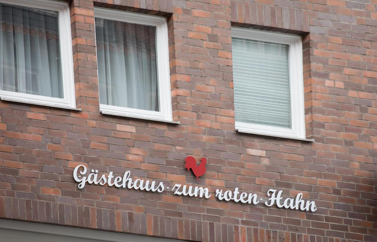 Gaestehaus Zum Roten Hahn Luneburg Exterior photo